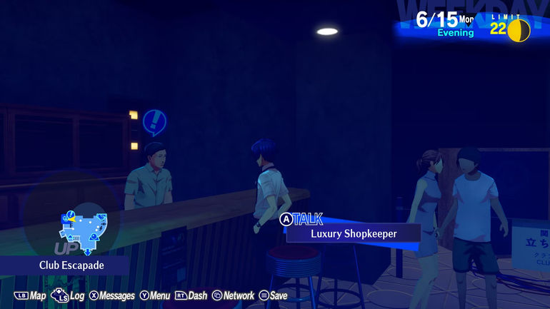 Persona 3 Reload Fashionable Shopkeeper