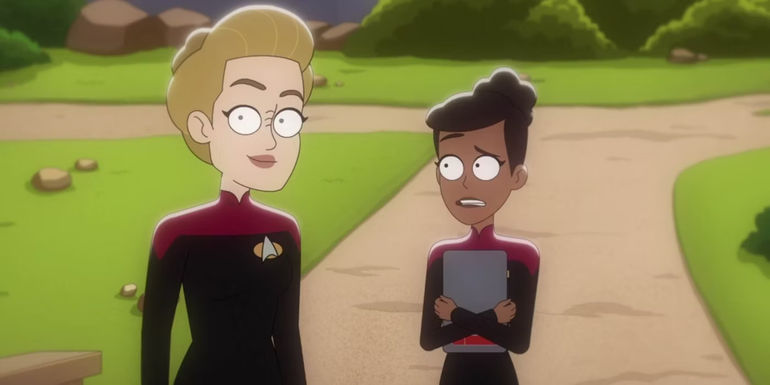 Star Trek Lower Decks 4 finale Sito Mariner