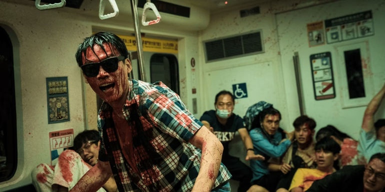 Bloody people in The Sadness