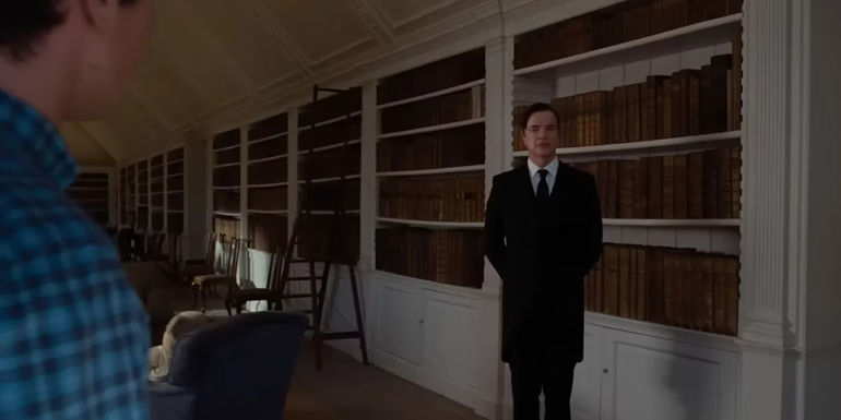 Paul Rhys as Saltburn's butler, Duncan