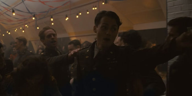 George Webster as Capt. Dye in Masters of the Air