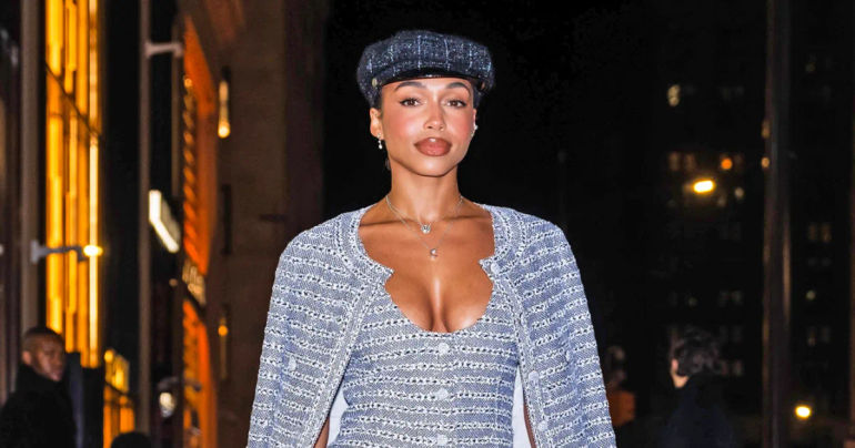 Lori Harvey's Fashion Statement at Chanel's 5th Avenue Store Opening