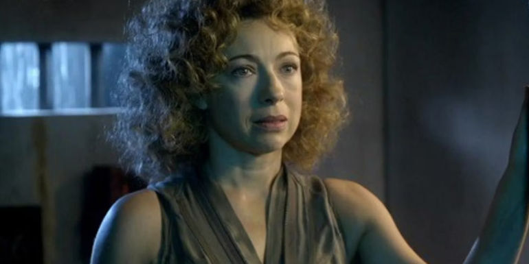 Alex Kingston as River Song in Doctor Who