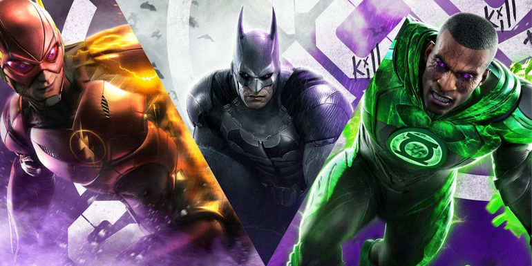 SS KTJL boss fights batman flash green lantern