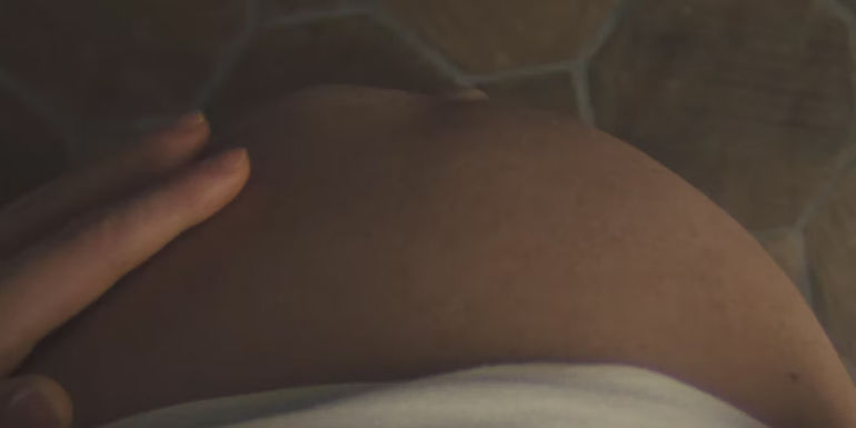 Jennifer Lawrence's baby bump in mother