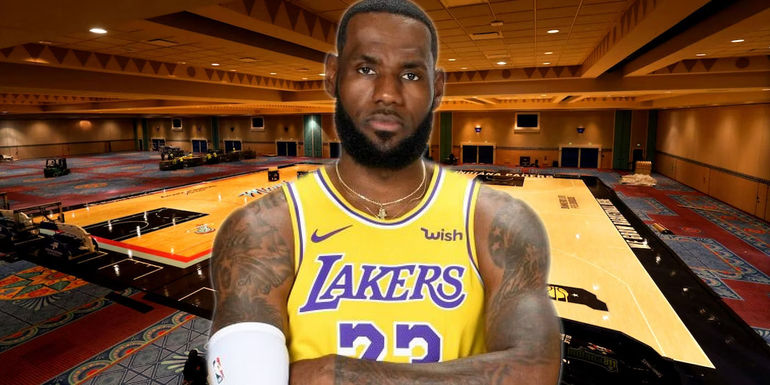 Lebron James and NBA Bubble Court