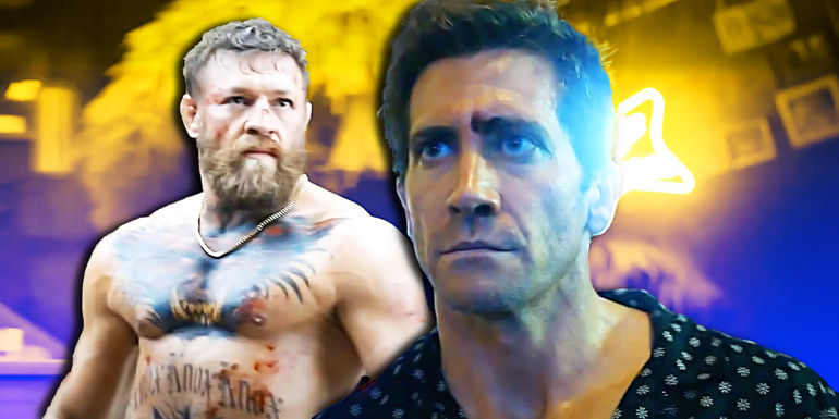 Conor McGregor and Jake Gyllenhaal in Road House 2024