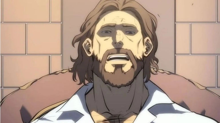 Yuri Orloff as seen in the Solo Leveling manhwa (Image via Chugong/DUBU/Webtoon)