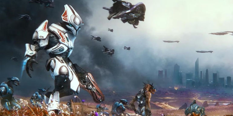 Fall of Reach art from Halo series