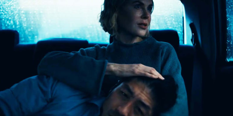 Nicole Kidman as Margaret and Brian Tee as Clarke Woo in Expats episode 4