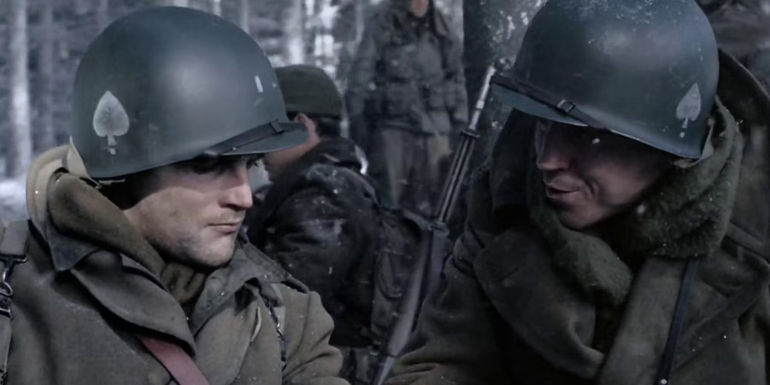 Peter O'Meara in Band of Brothers