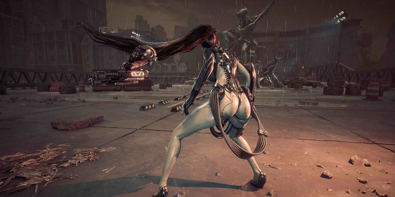 stellar blade eve facing off vs enemy