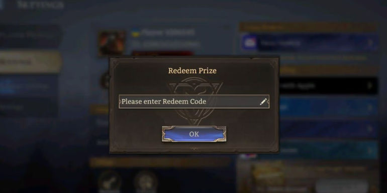 Watcher of Realms: the codes tab