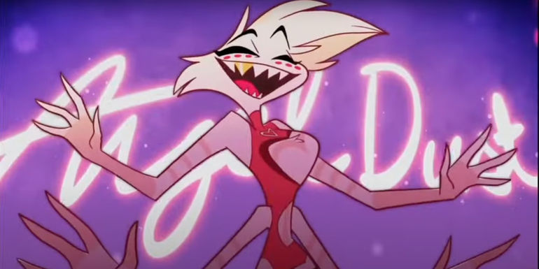 Angel Dust in Hazbin Hotel