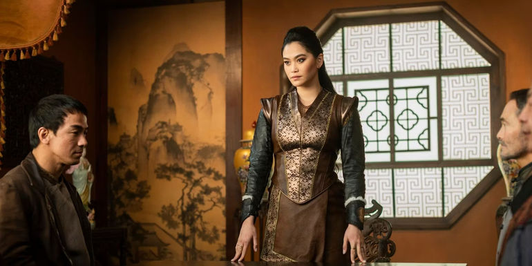 Dianne Doan as Mai Ling looks serious in Warrior season 3