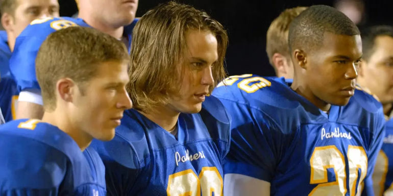 Matt, Tim, and Smash in Friday Night Lights 
