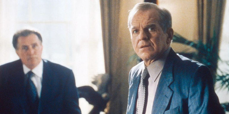 Leo and Jed in the Oval Office in The West Wing