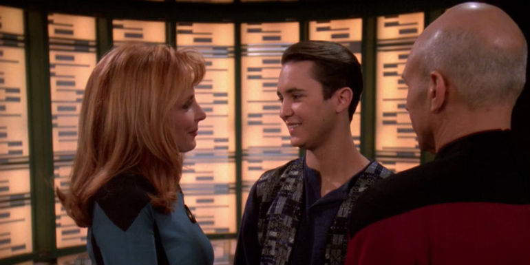 Star Trek TNG Journeys End Wesley Crusher Picard