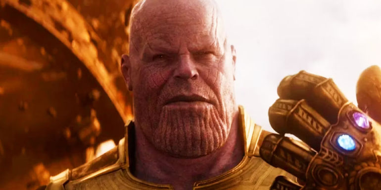 Thanos with two Infinity Stones in Avengers Infinity War trailer