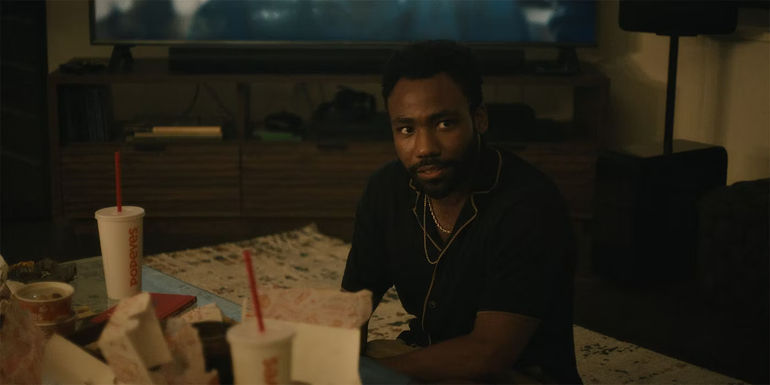 Donald Glover in the Atlanta series finale