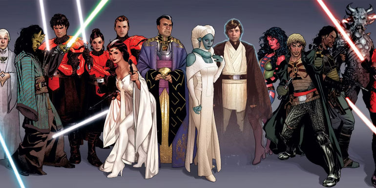 Star Wars Legacy Comics Cast