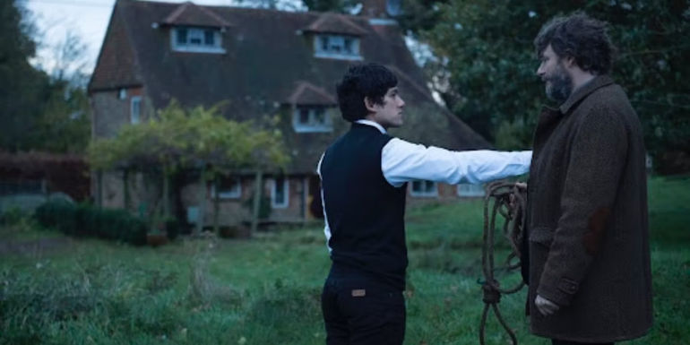 Will Sharpe and Julian Barratt in Flowers