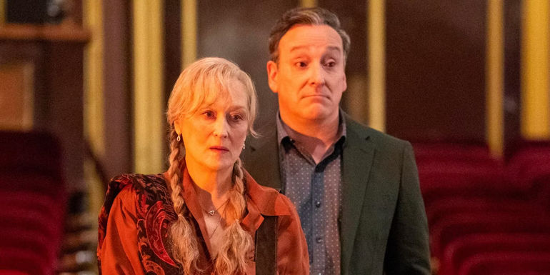 Loretta and Dickie in Only Murders in the Building season 3