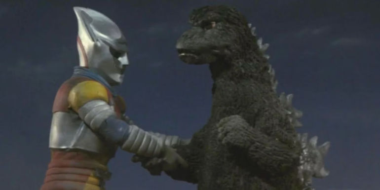 Jet Jaguar and Godzilla