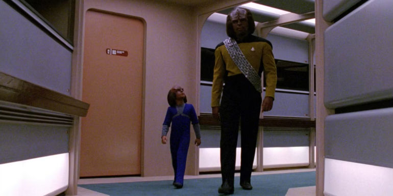 Star Trek TNG Reunion Worf Alexander Klingon