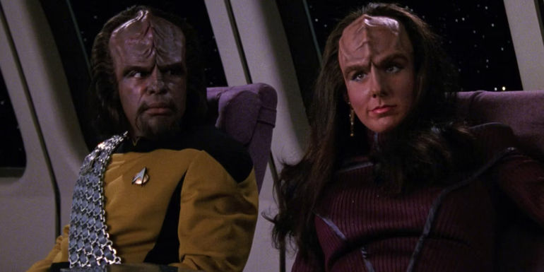 Star Trek TNG Reunion Worf K'Ehleyr Klingon