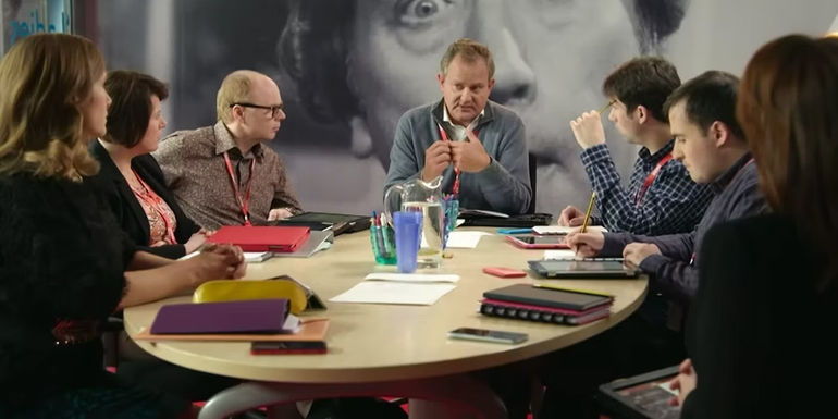 W1A, the BBC's self-satirizing sitcom