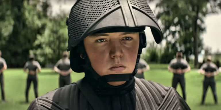 Silas in CRM Uniform in World Beyond Series Finale