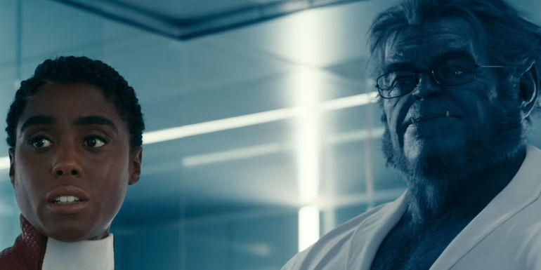 Binary and Beast in The Marvels post-credits scene