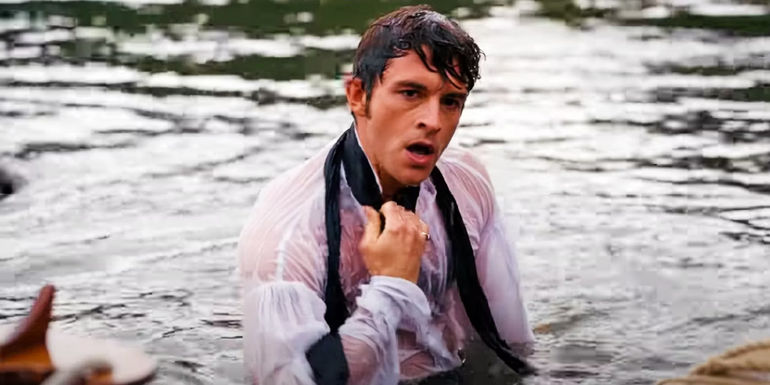 Anthony Is Standing in Water in Bridgerton Season 2