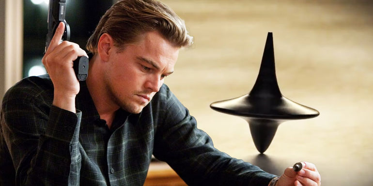 Cobb and the top from Nolan's Inception