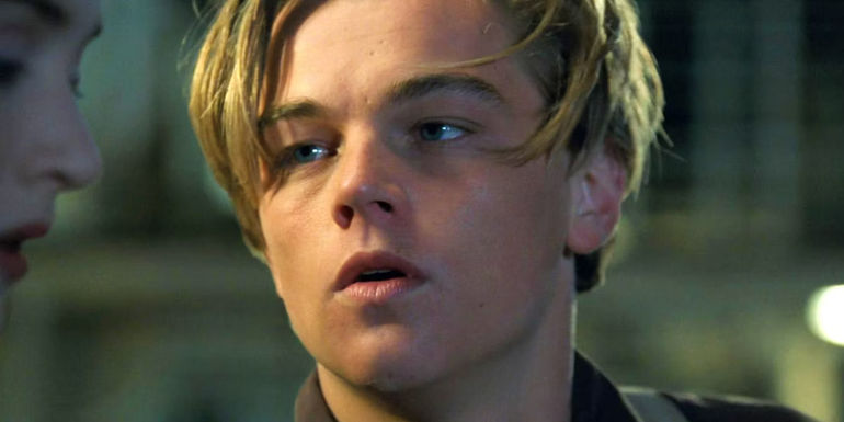 Leonardo DiCaprio as Jack in Titanic