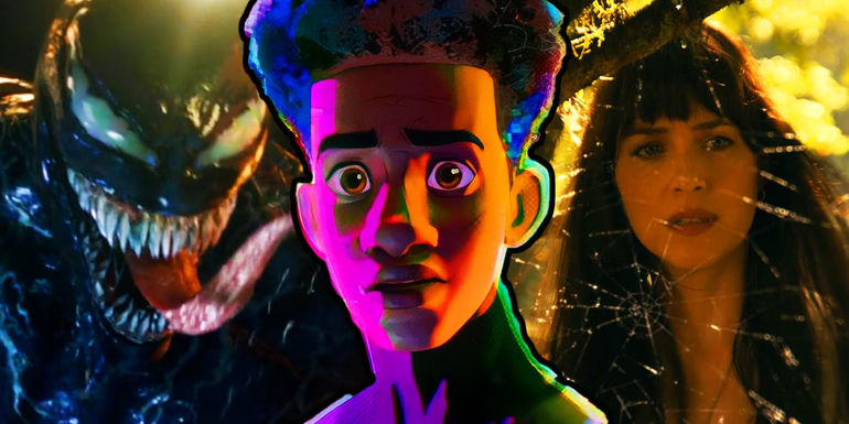 Miles Morales, Venom and Madame Web in Sony's Spider-Man projects