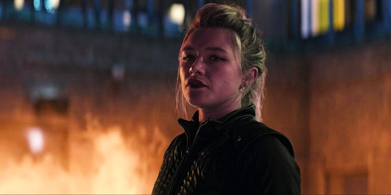 Florence Pugh as Yelena in Hawkeye episode 6