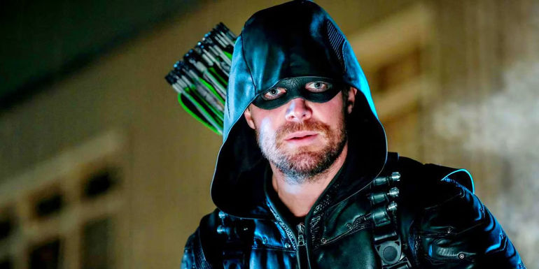 Amell as Oliver Queen in Arrow