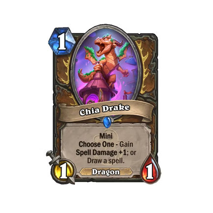 hearthstone whizbang's workshop year of the pegasus chia drake 2-1