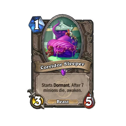 hearthstone whizbang's workshop year of the pegasus corridor sleeper