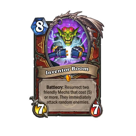 hearthstone whizbang's workshop year of the pegasus inventor boom-1