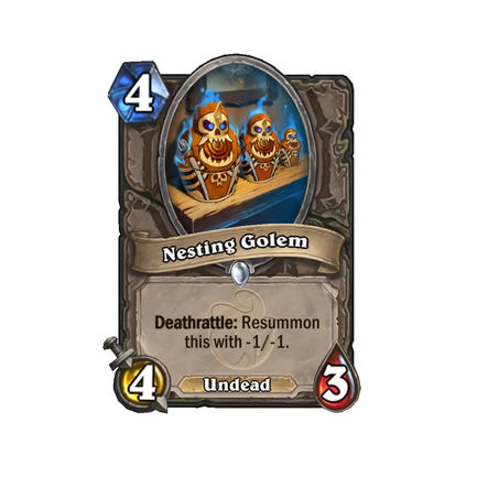 hearthstone whizbang's workshop year of the pegasus nesting golem-1
