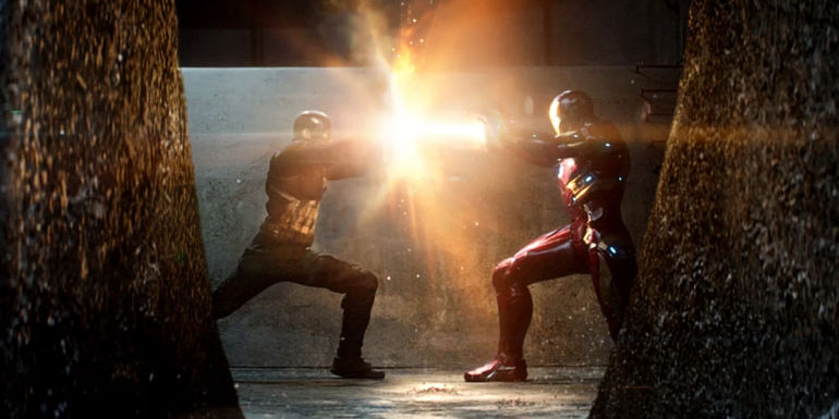 Iron Man vs Captain America Civil War Final Battle