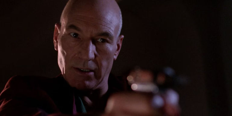 Star Trek TNG Starship Mine Captain Picard