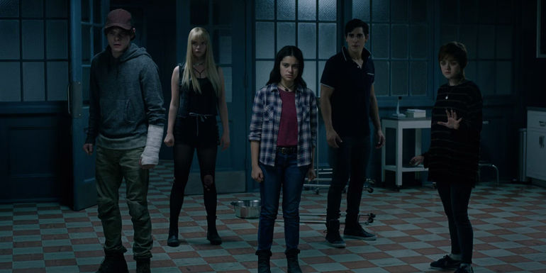 The New Mutants main characters in a psychiatric hospital
