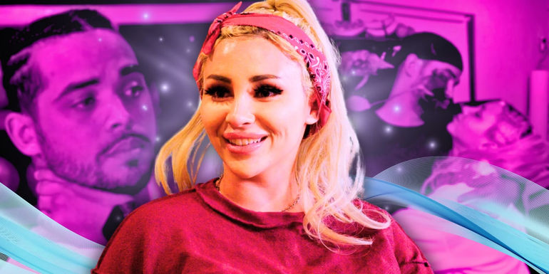 a montage of Sophie and Rob from 90 Day Fiancé