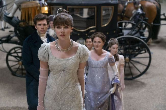 Eloise (Claudia Jessie) in Bridgerton season 3