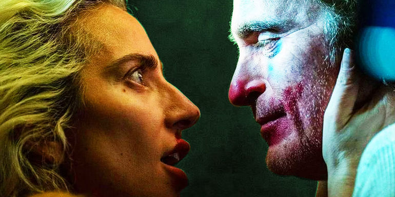 Harley Quinn and Arthur Fleck in Arkham Asylum in Joker Folie à Deux