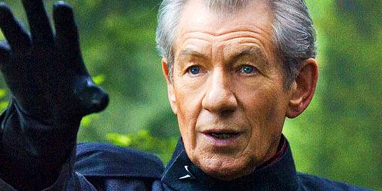 Ian McKellen as Magneto in the X-Men trilogy